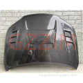 Hilux Revo 2016 Hood ya Carbon Fiber